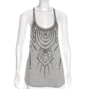 Oversized grey Rock N Roll Tank